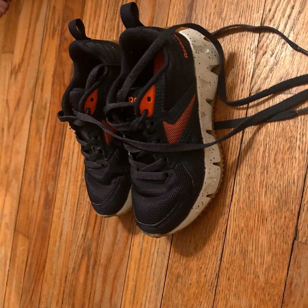 Reebok Zig Dynamica 3 running shoes Blue and Orange Sneakers